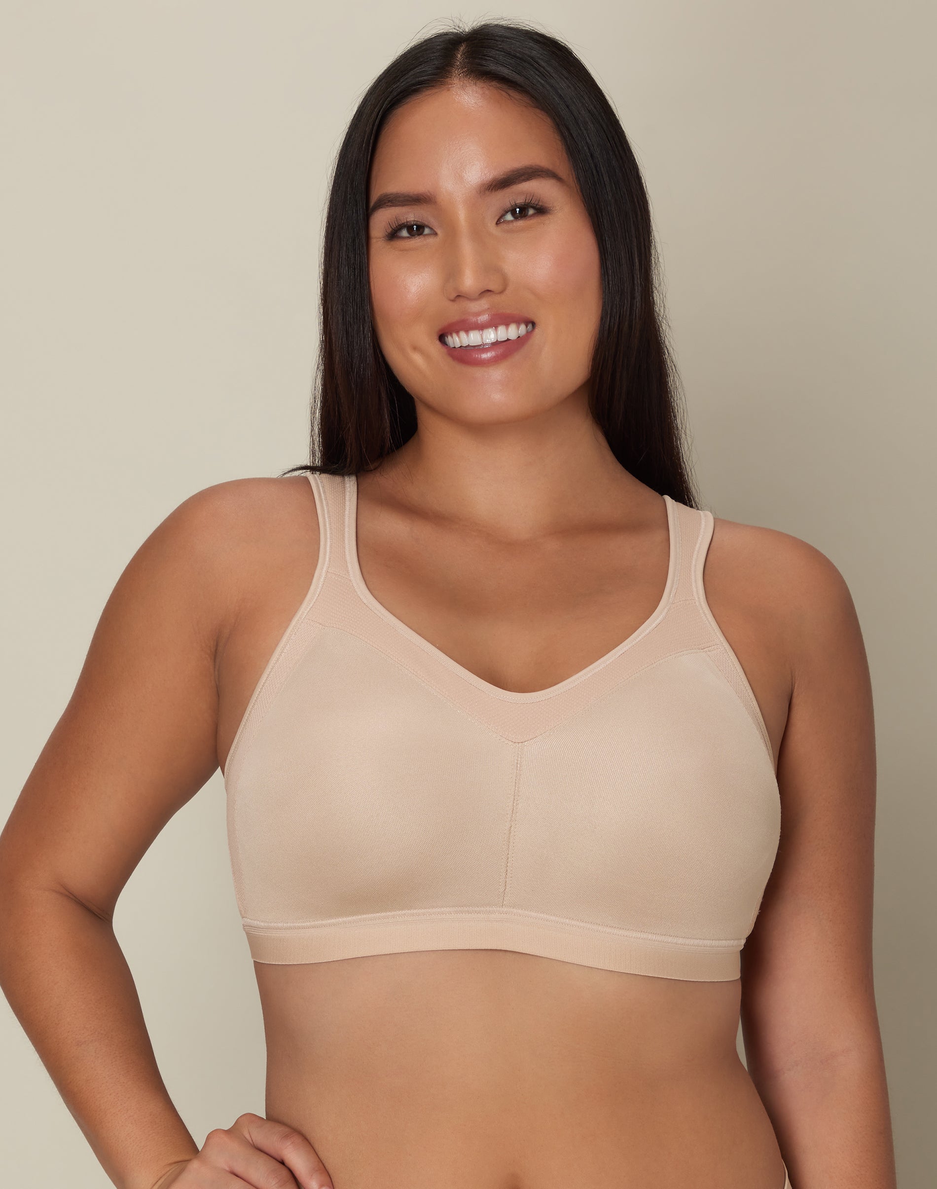 Playtex 18 Hour Supportive Front Close Flexible Back Wireless Bra