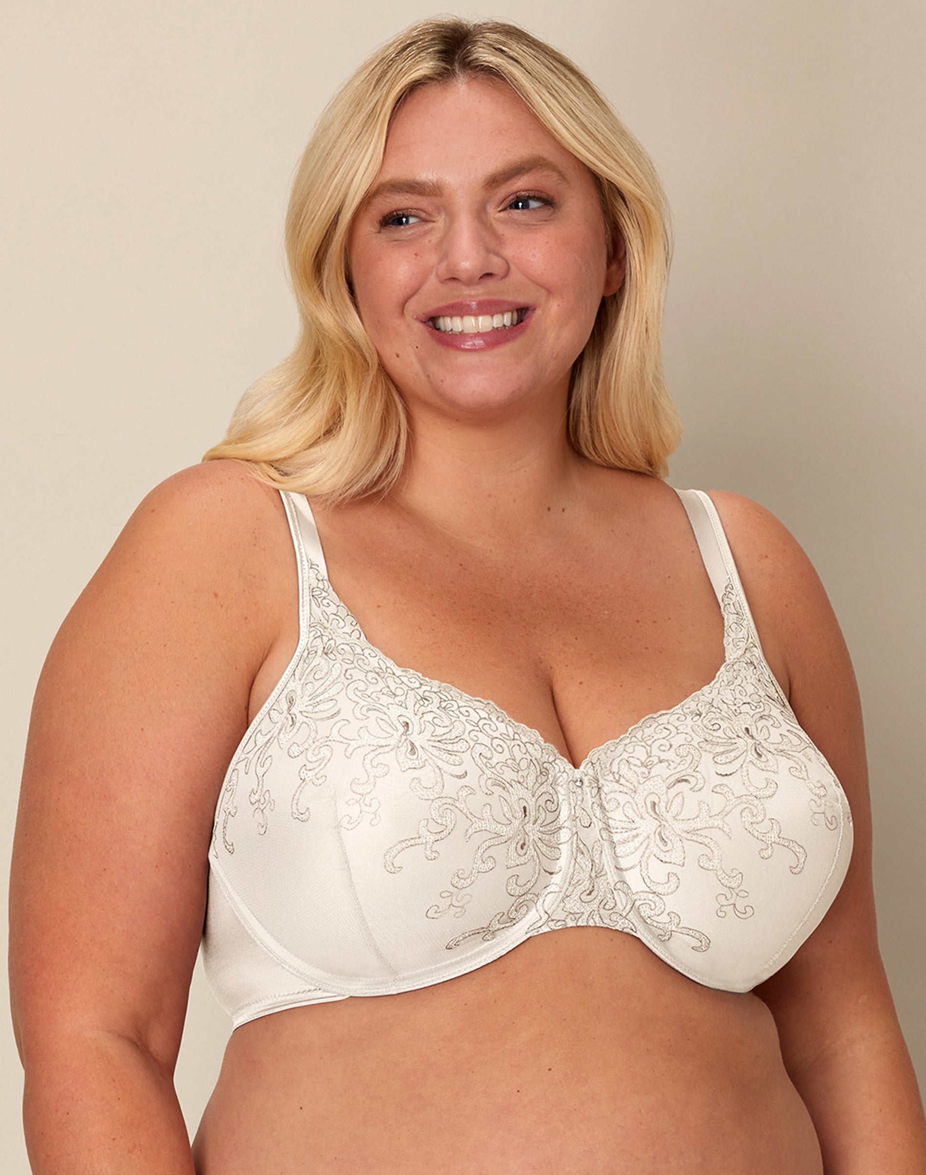 Women Lingerie Playtex Secrets Feel Gorgeous Embroidered Underwire Bra TruSupprt - Picture 7 of 26