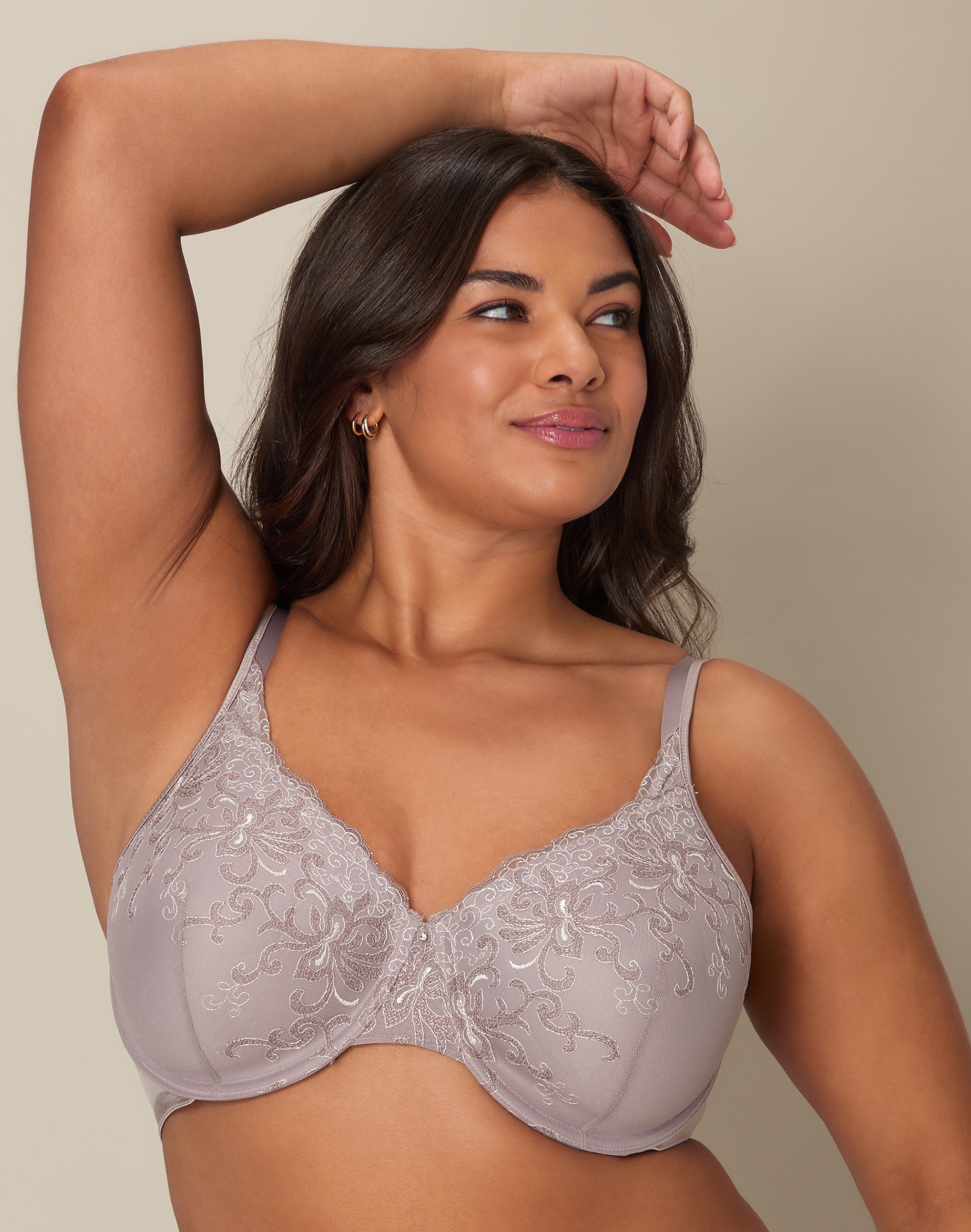 Women Lingerie Playtex Secrets Feel Gorgeous Embroidered Underwire Bra TruSupprt - Picture 13 of 26