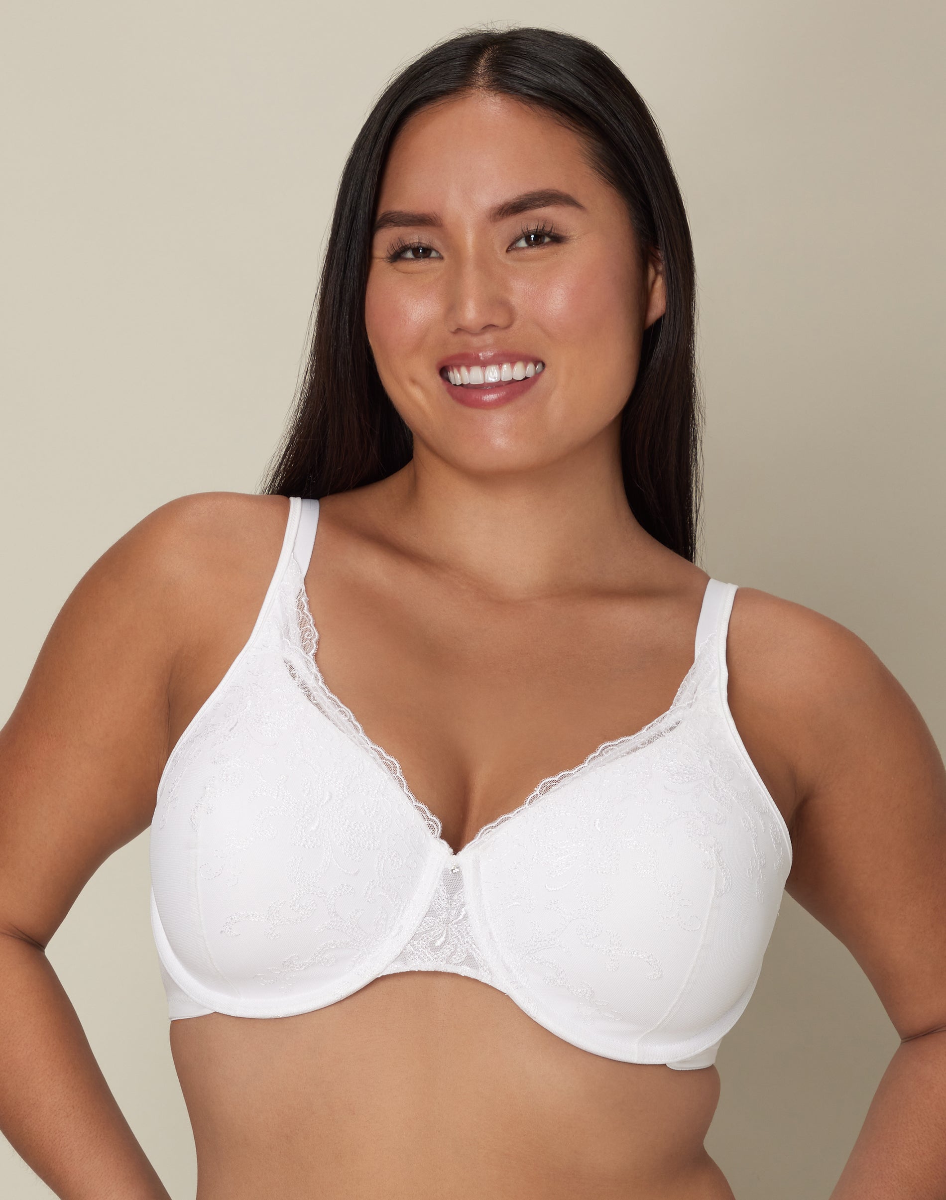 Women Lingerie Playtex Secrets Feel Gorgeous Embroidered Underwire Bra TruSupprt - Picture 20 of 26