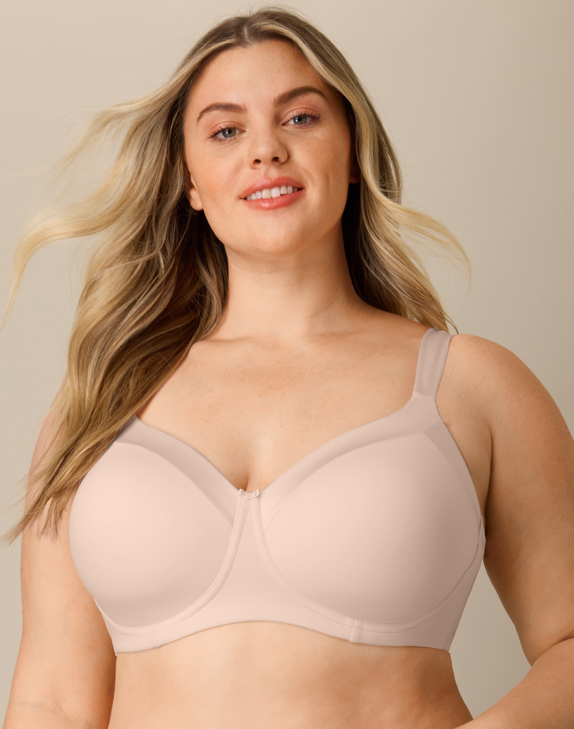 Playtex Full-Coverage Balconette Bra, Moisture-Wicking (Plus Sizes)