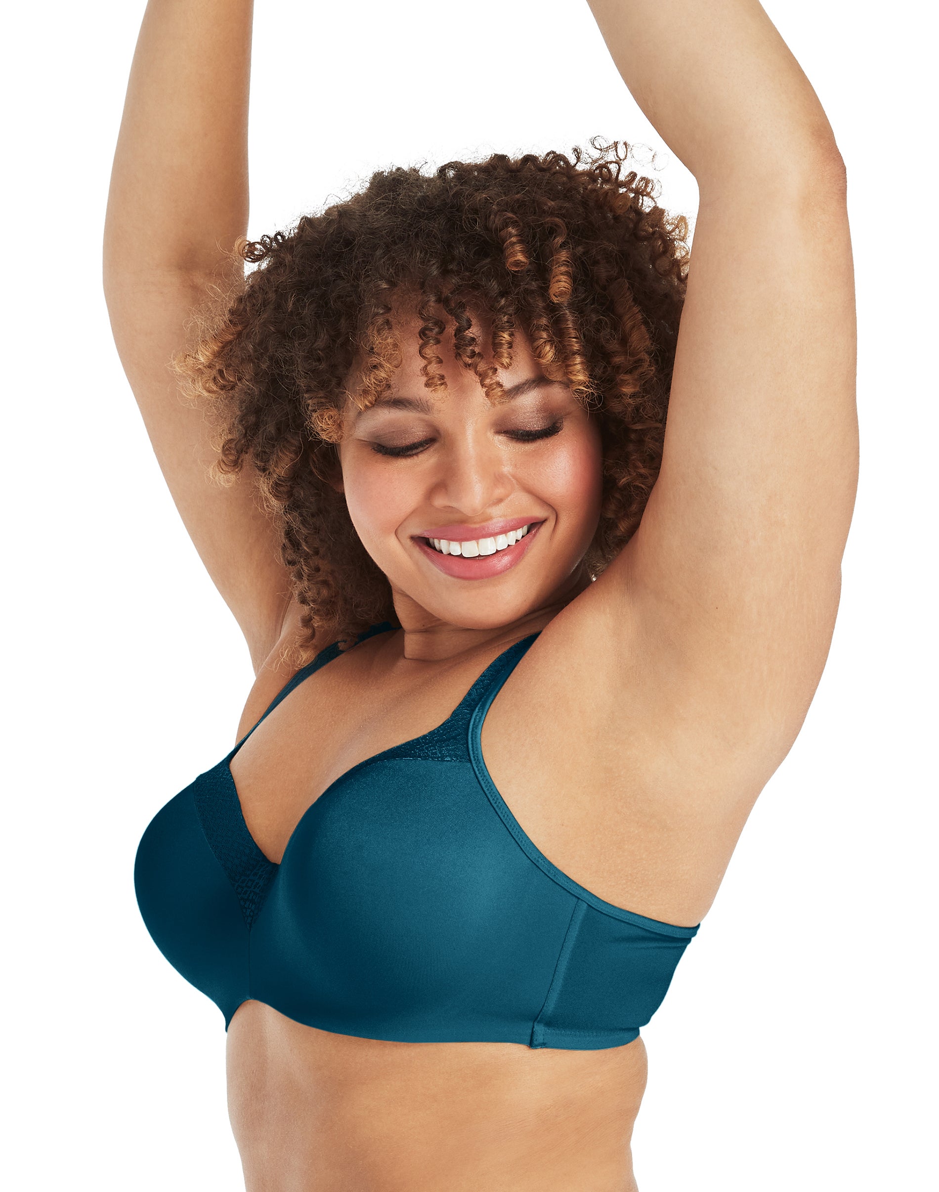 Playtex Secrets Underwire Smoothing Balconette T-Shirt Bra Women's - Picture 23 of 79