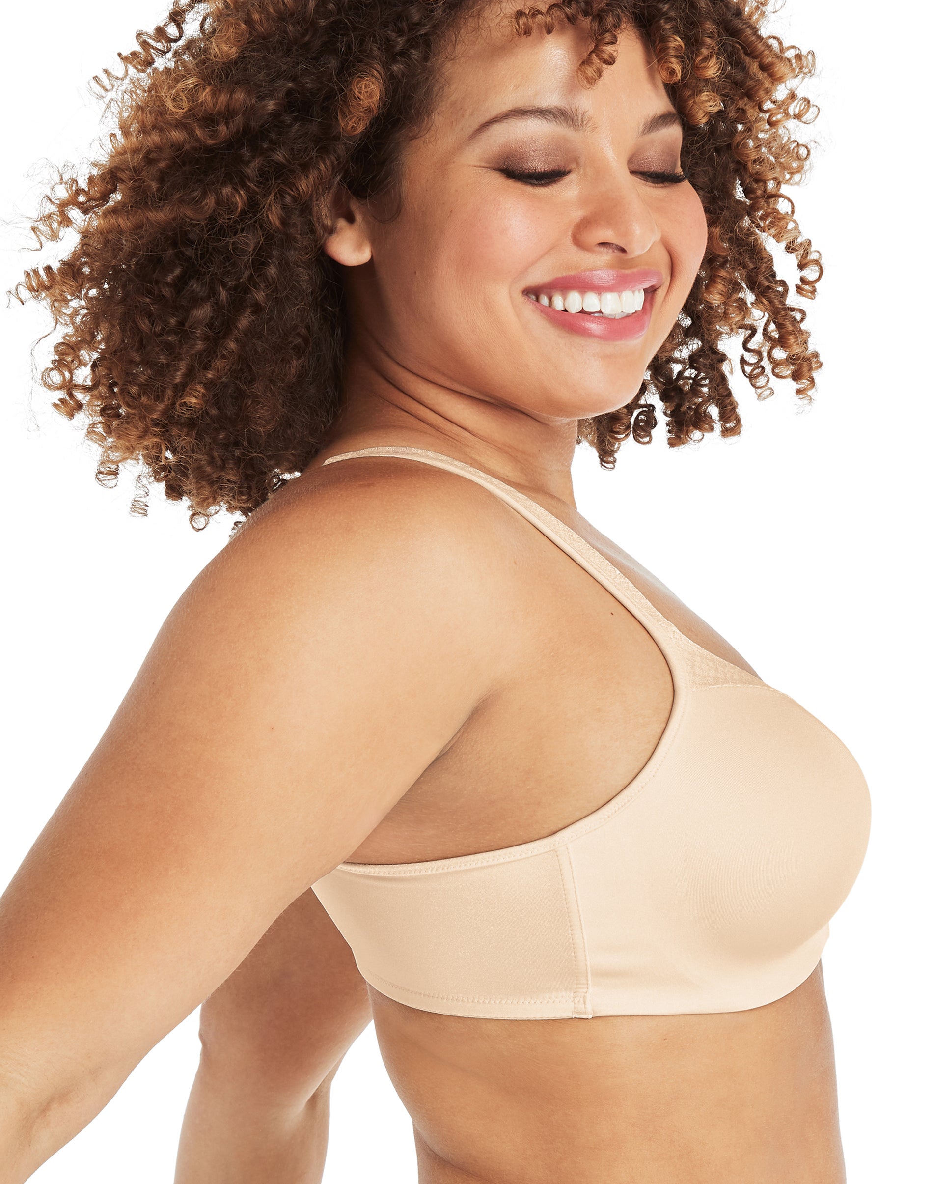 Playtex Secrets Underwire Smoothing Balconette T-Shirt Bra Women's - Picture 29 of 79